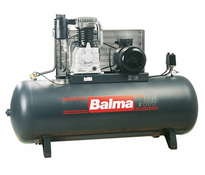 Двустъпален бутален компресор BALMA NS59S/500 FT10, 1210 l/min, 500 l / 4116020024
